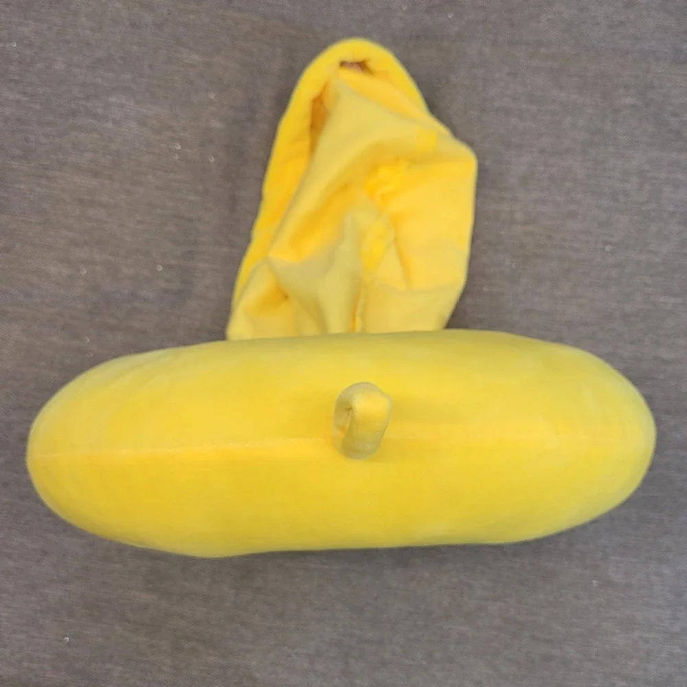 Pokemon Pikachu Hooded Neck Pillow 90sYellow Plush Travel Support Pokeball Logo - Picture 3 of 10